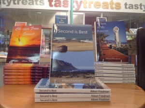 My Books beautifully displayed at Readers Rest